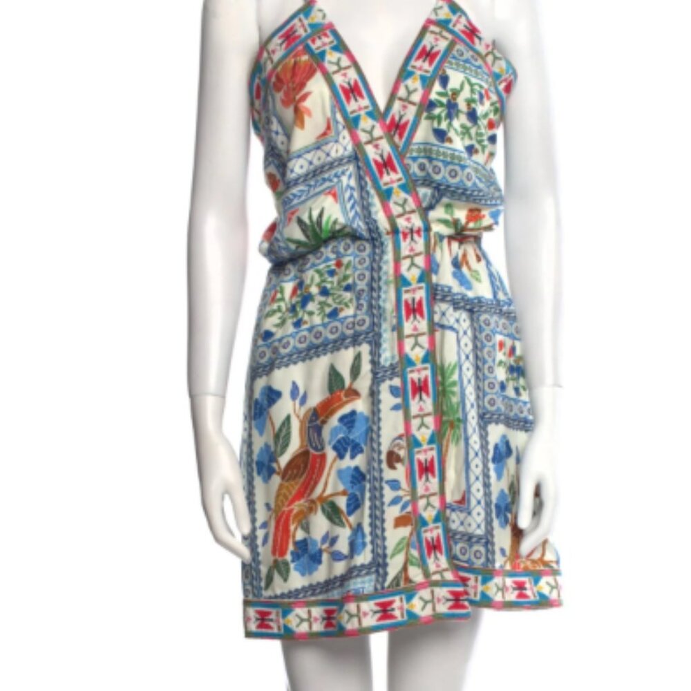 Floral Print Mini Dress
